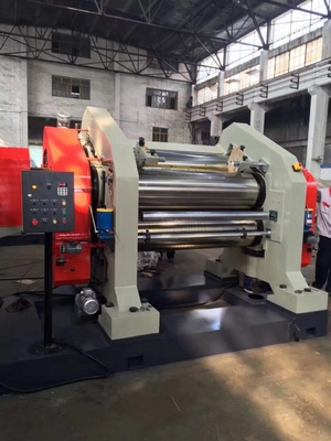 주문 PLC는 인더스트리얼을 위한 200C 4 롤 칼렌더 기계를 제어합니다 online manufacture