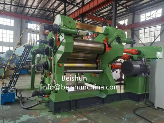주문 PLC 제어 시스템 중용용용 고무 롤 캘린더 기계 online manufacture