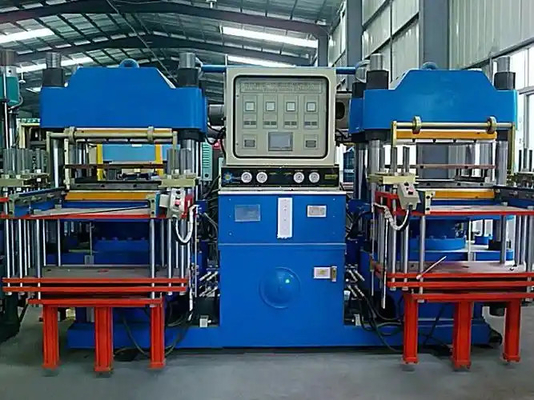 주문 2RT / 4RT 단일 및 이중 역 전기 난방 고무 vulcanizing Molding 기계 고무 0-25MPa 압력 범위 online manufacture