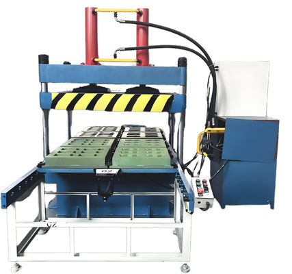 주문 1200×1200 작업 테이블 고무 바닥 타일 제조를 위한 고무 화석화 기계 online manufacture