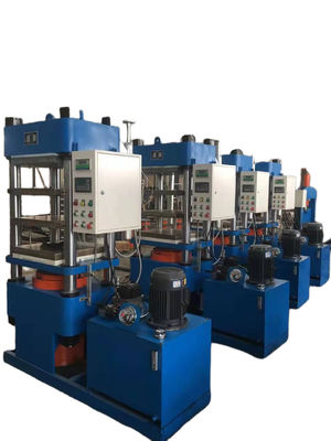 주문 PLC Controlled Rubber Vulcanizing Press Machine with Heating Power 57.6kw×2 and Automatic Grade PLC Or Manual online manufacture