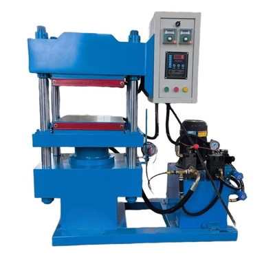 주문 PLC 터치 스크린 평면 밸칸화 기계 NBR FKM 실리콘 밀폐에 대한 80 톤 클램핑 힘 online manufacture