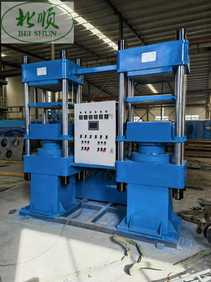 좋은 가격 평면 고무 발카니제 프레스 기계 전기 난방 또는 증기 난방 온라인으로