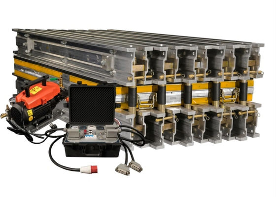 좋은 가격 가벼운 휴대용 고무 컨베이어 벨트 펄칸화 기계 벨트 너비 800mm 900mm 스플라이스 길이와 12 PCS 빔 양 온라인으로