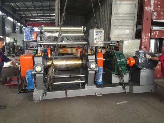 좋은 가격 작은 공장 전 가격 소량 생산 공장용 롤러 지름 300mm의 고무 혼합 밀 온라인으로