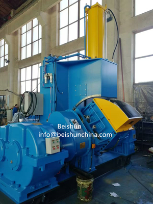 110KW 주 모터 동력 전기 가열 절단 시스템 및 55L 혼합 용량 고무 혼합기