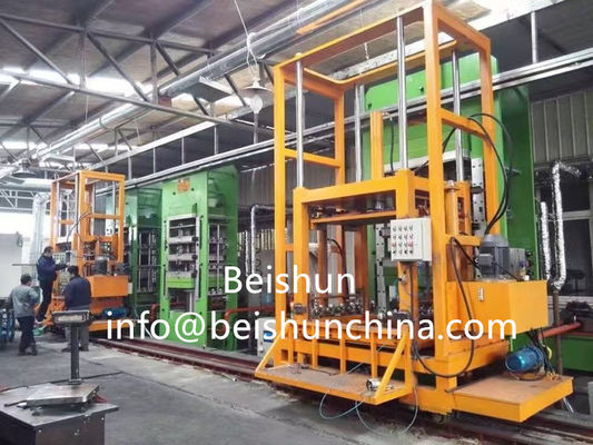 좋은 가격 도크 펜더 생산을 위한 고준화 고무 발카니제 프레스 기계 온라인으로