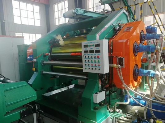 200~500mm 지름의 롤러를 가진 PLC 제어 고무 캘랜더 기계