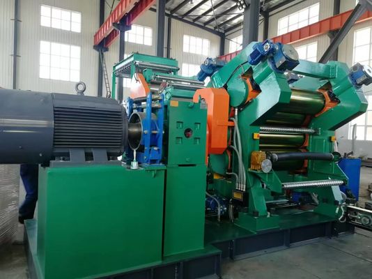 좋은 가격 첨단 전기 PLC 제어 4 롤 캘린더 기계 모터사이클 타이어 롤링 온라인으로