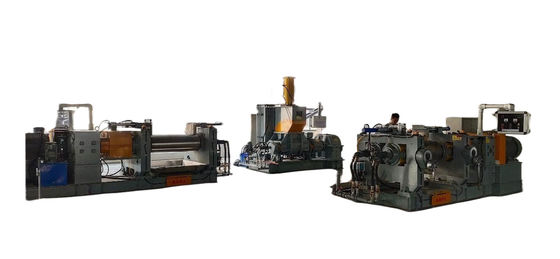 좋은 가격 물 냉각 PLC 제어와 고무 제조 용량 30kg의 두 롤러 고무 혼합 공장 온라인으로