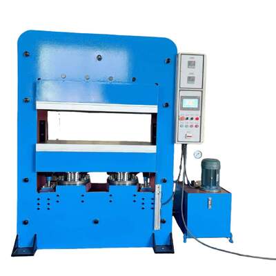 좋은 가격 The 1000×1000mm Worktable Frame Structure Flat Vulcanizing Press Machine Is Equipped With A 400-ton Hydraulic System 온라인으로