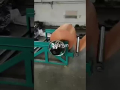 고무 컨베이어 벨트 캘린더 사용 고무 장과 천 층을 단단히 함께 압축